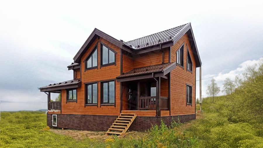 Проект каркасного дома «Раменское»