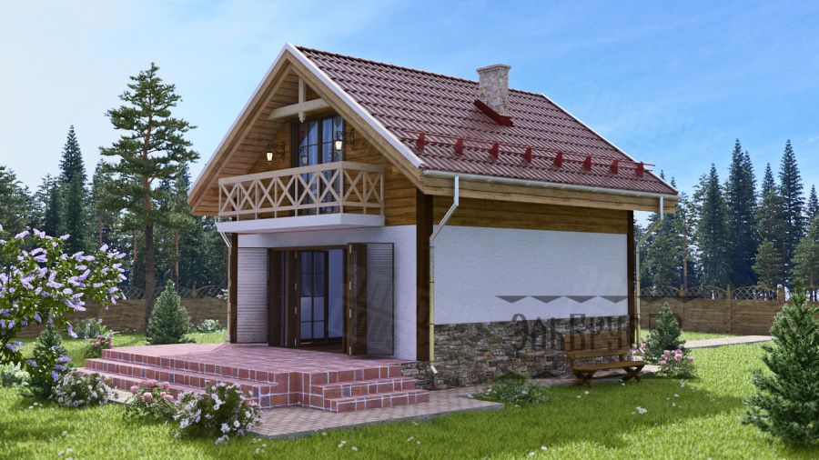 Проект комбинированного дома «Королевский»